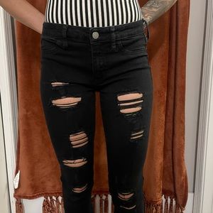 Hollister black jeans